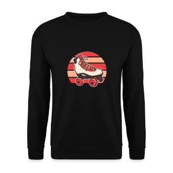 Rollschuhlaufen Rollschuhe Inline-Skates - Unisex Pullover - Schwarz - Vorne - Alina (178cm) & Michal (187cm)
