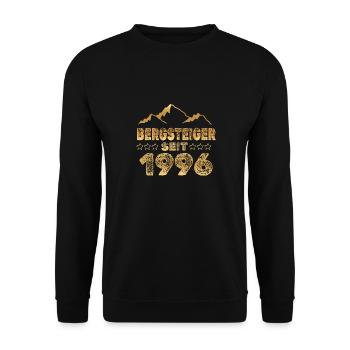 in 1996 - Unisex Sweatshirt - black - Front - Alina (178cm) & Michal (187cm)