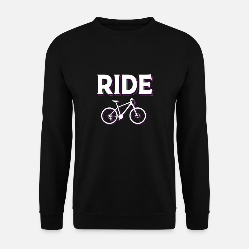 Mountainbike Mountainbiken Mountainbiker - Unisex Pullover - Schwarz
