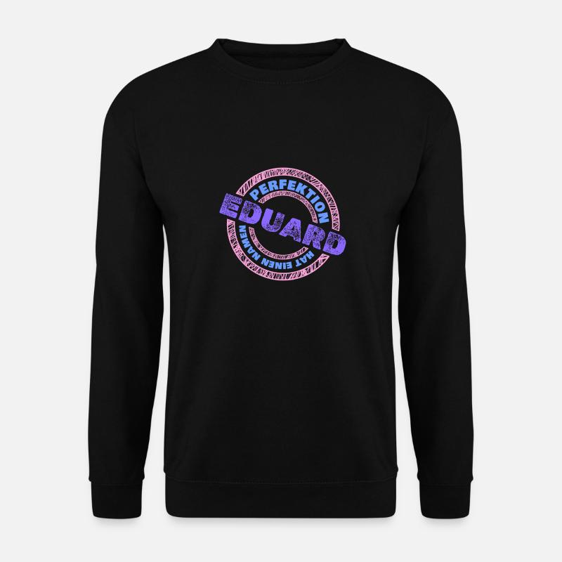 Eduard Eduard - Unisex Pullover - Schwarz