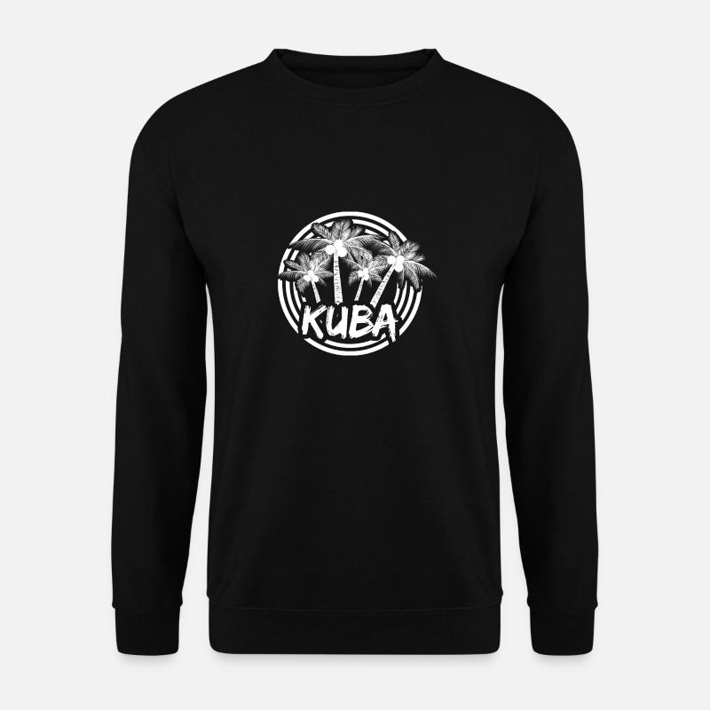 Vacances Cuba - Sweat-shirt Unisexe - noir