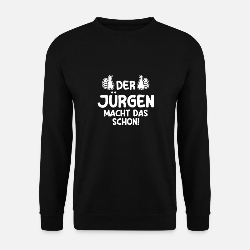 Jürgen - Unisex Pullover - Schwarz