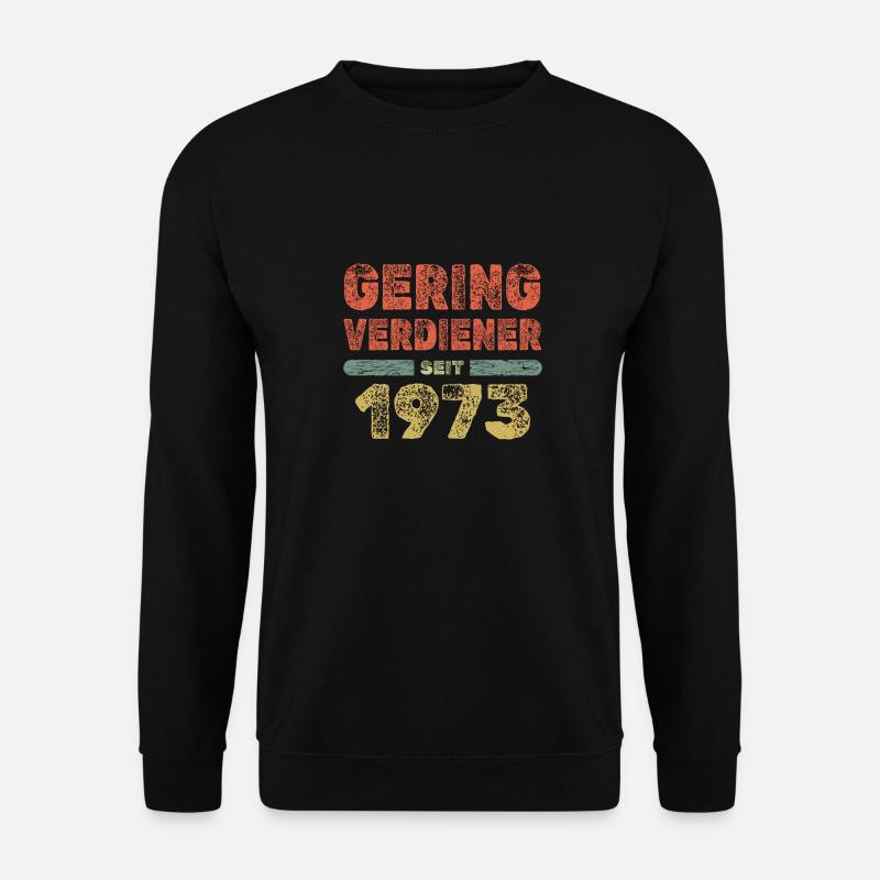 1973 1973 - Unisex Pullover - Schwarz