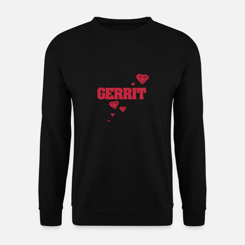 Geschenk für Gerrit - Unisex Pullover - Schwarz