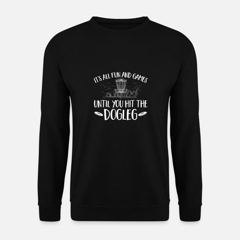 Discgolf Disc Golf Frisbee - Unisex Pullover - Schwarz