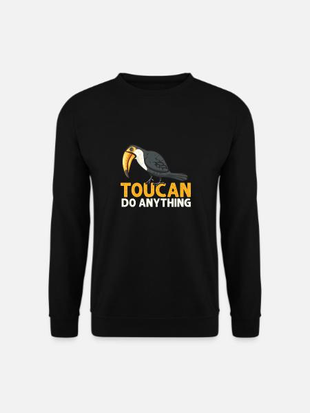Toucan Bird Rainforest - Unisex Sweatshirt - black