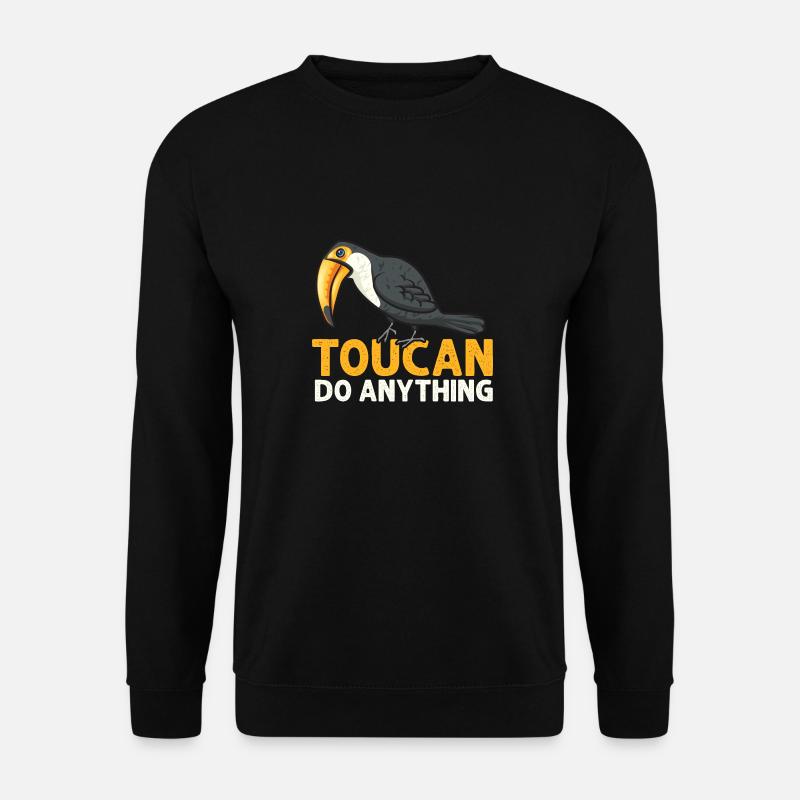 Toucan Bird Rainforest - Unisex Sweatshirt - black