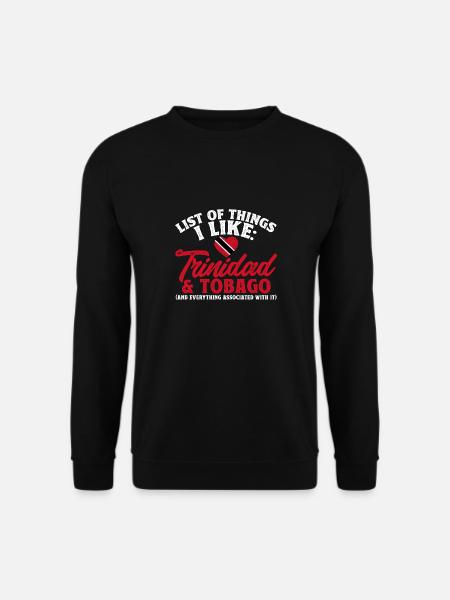 Drapeau de Trinité-et-Tobago - Sweat-shirt Unisexe - noir