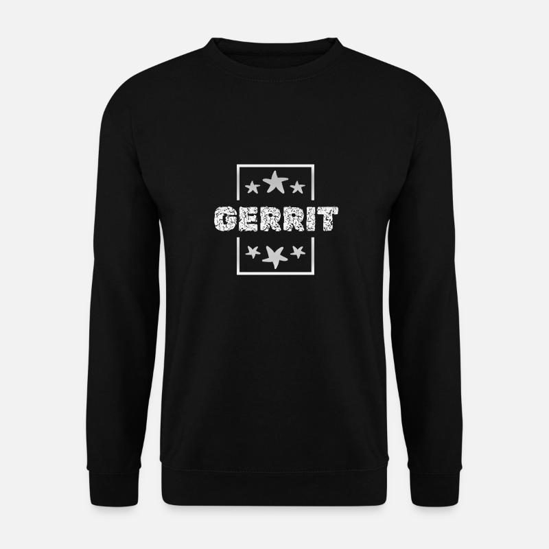 Gerrit Gerrit - Unisex Sweatshirt - black