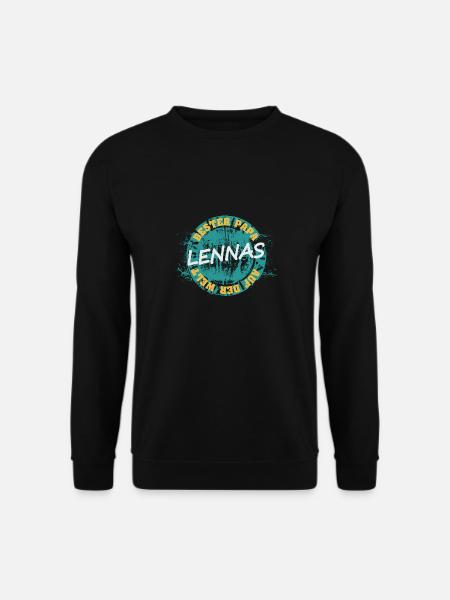 Lennas - Unisex Pullover - Schwarz