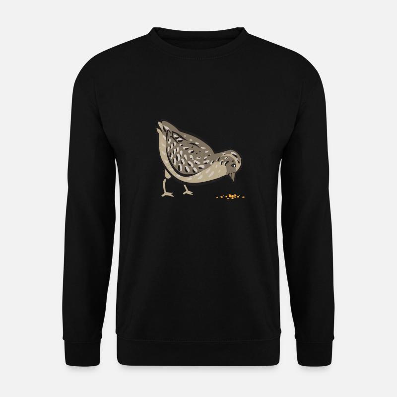 Quail Bird - Unisex Sweatshirt - black