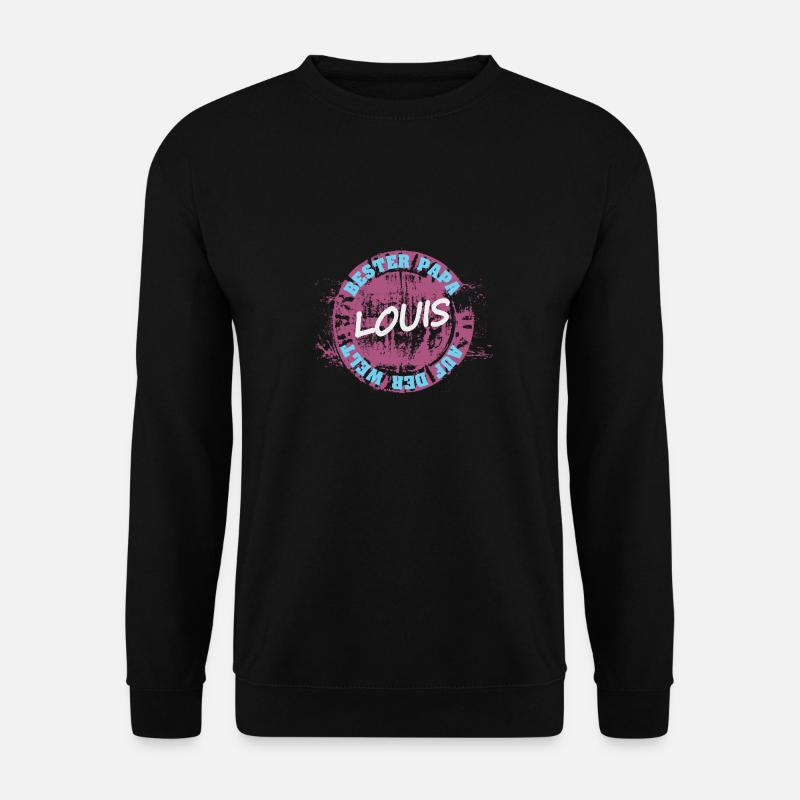Geschenk für Louis - Unisex Pullover - Schwarz