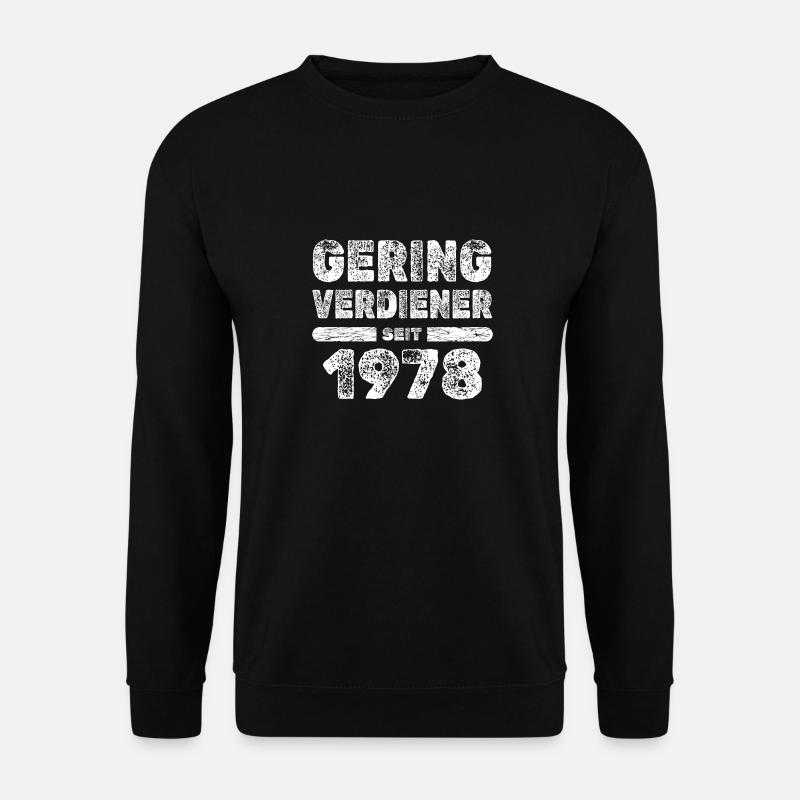 1978 - Unisex Pullover - Schwarz
