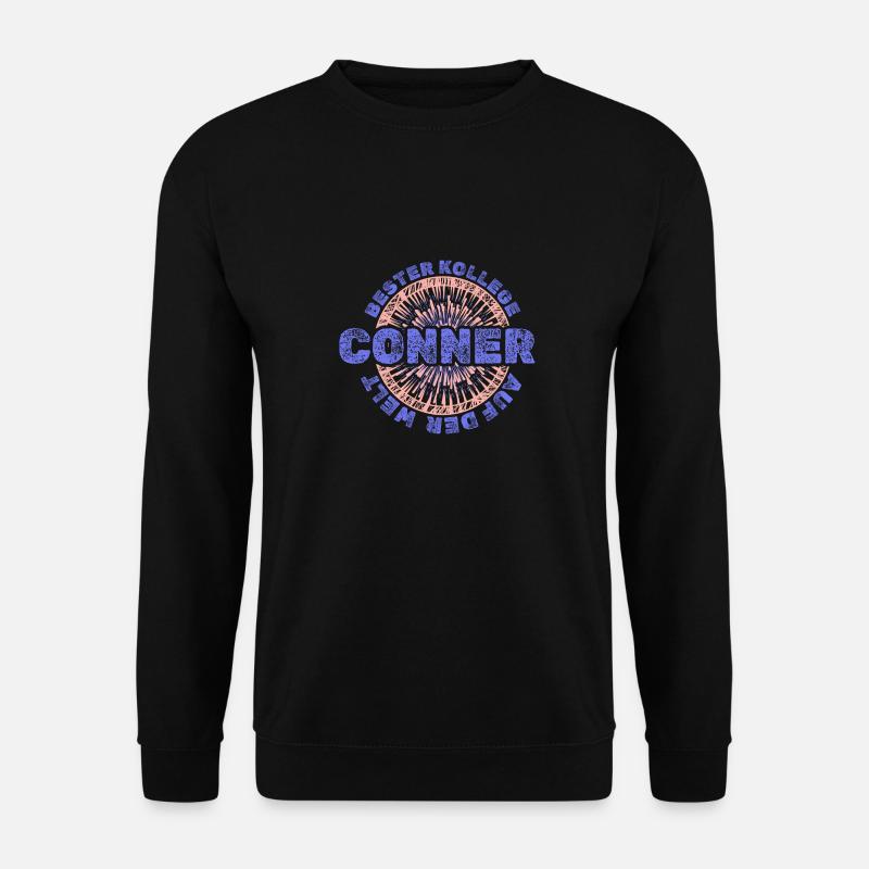 Conner as a first name - Unisex Sweatshirt - black