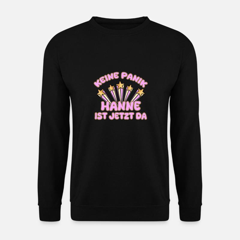 Hanne - Unisex Pullover - Schwarz