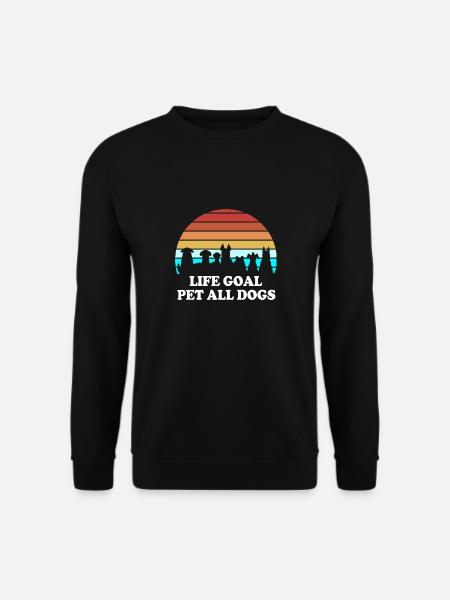 Hund Rettung Tierrechte Tierrettung Tierheim - Unisex Pullover - Schwarz