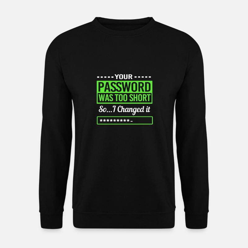 Cybersecurity Cyber Programmer Hacker - Unisex Sweatshirt - black