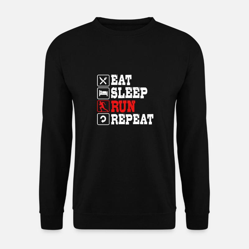 Trailrunning - Unisex Pullover - Schwarz