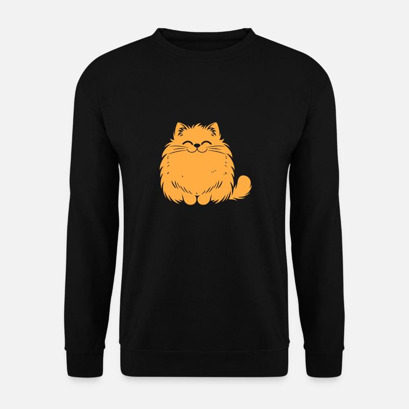 Persian cat - Unisex Sweatshirt - black