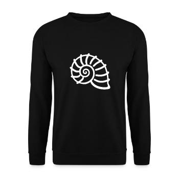 shell - Unisex Sweatshirt - black - Front - Alina (178cm) & Michal (187cm)