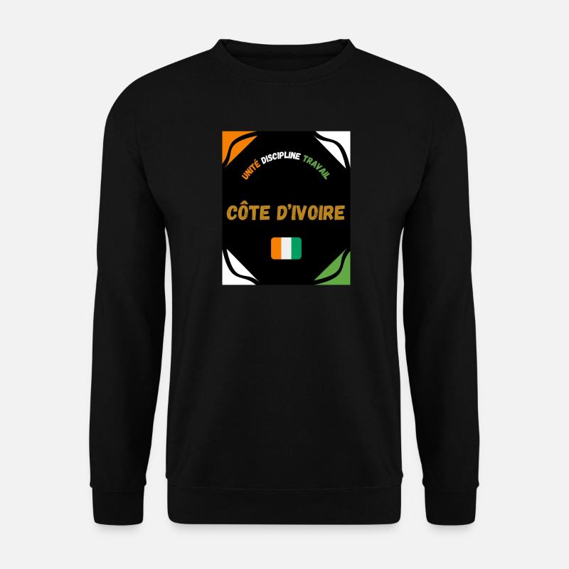 ELFENBEINKÜSTE - Unisex Pullover - Schwarz