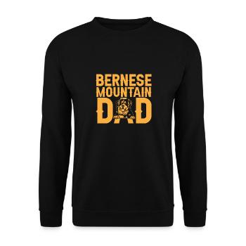 Bouvier bernois - Sweat-shirt Unisexe - noir - Devant - Alina (178cm) & Michal (187cm)