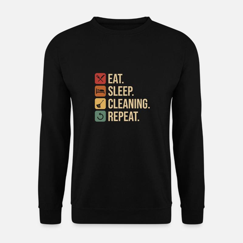 Domestic help, cleaner, housekeeper - Unisex Sweatshirt - black