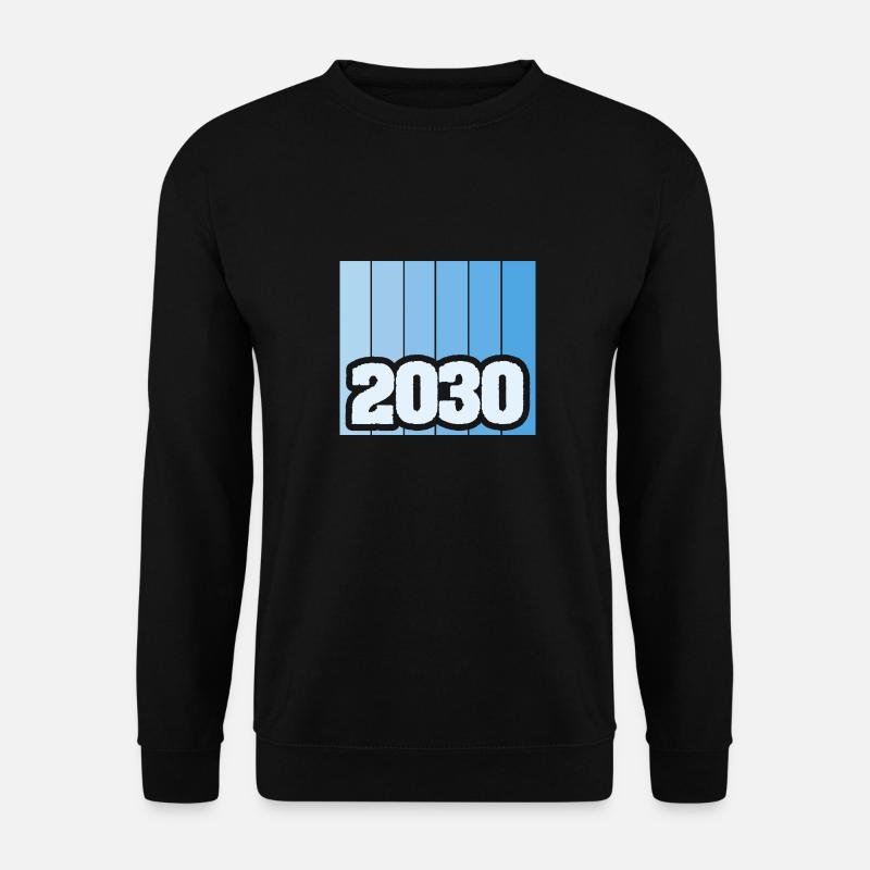 Number 2030 - Unisex Sweatshirt - black