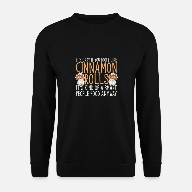 Cinnamon roll - Unisex Sweatshirt - black
