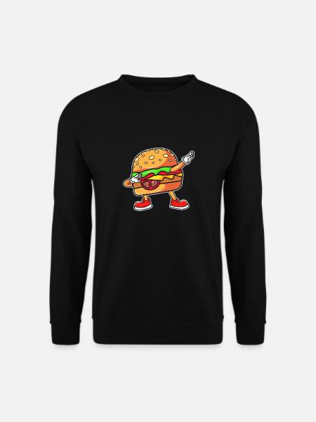 Cheeseburger - Unisex Sweatshirt - black