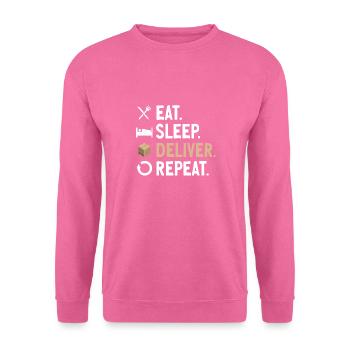 Supplier Package Delivery - Unisex Sweatshirt - pink - Front