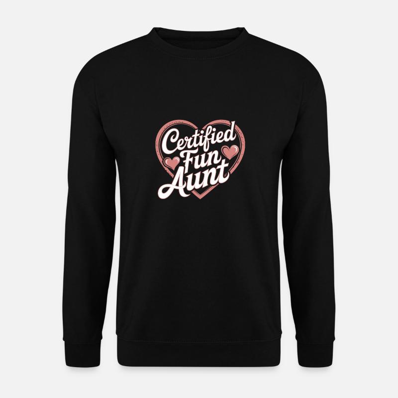 Aunt - Unisex Sweatshirt - black