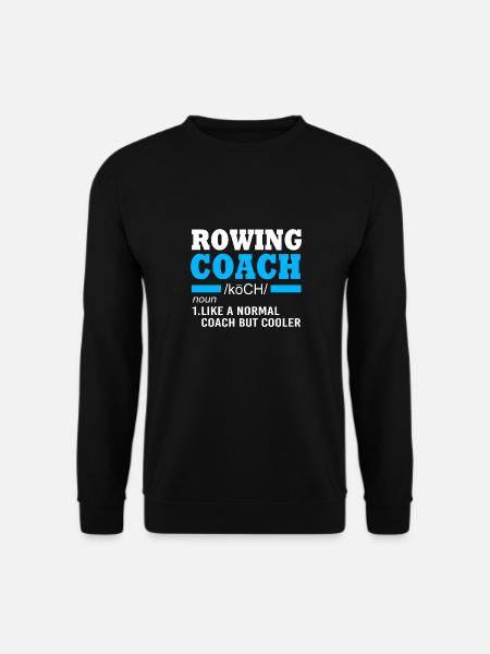 Équipe d’aviron Aviron Aviron Rameur - Sweat-shirt Unisexe - noir