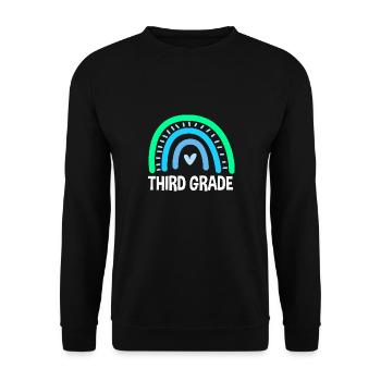 3ème année - Sweat-shirt Unisexe - noir - Devant - Alina (178cm) & Michal (187cm)