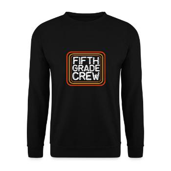 5th Grade - Unisex Sweatshirt - black - Front - Alina (178cm) & Michal (187cm)