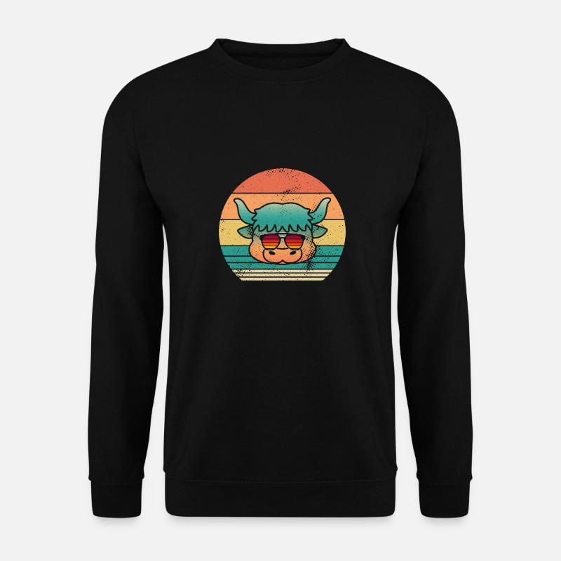 Buffalo Cattle Oxen - Unisex Sweatshirt - black