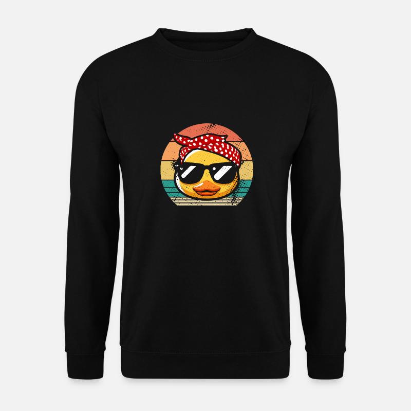 Enten - Unisex Pullover - Schwarz