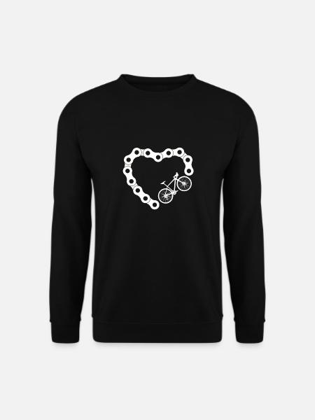 Gravelbike Gravel Rennrad Fahrrad Geschenk retro - Unisex Pullover - Schwarz