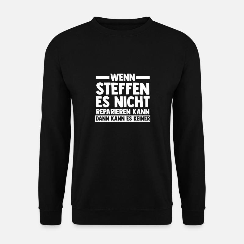 Steffen - Unisex Pullover - Schwarz