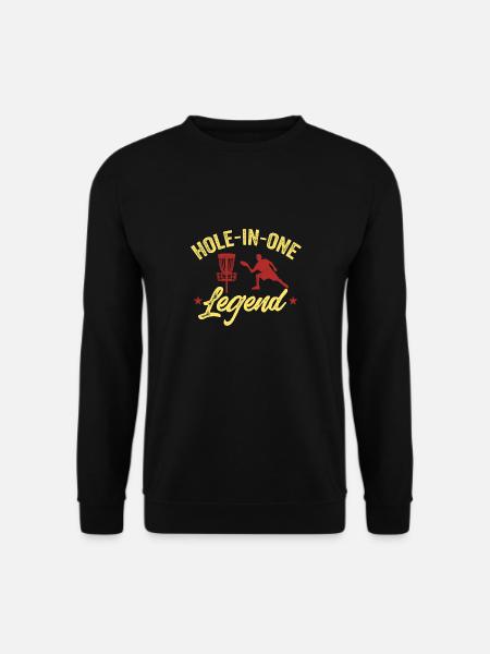 Discgolf Disc Golf Frisbee - Unisex Sweatshirt - black