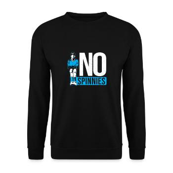 No Spinnies Table Soccer Player Foosball - Unisex Pullover - Schwarz - Vorne - Alina (178cm) & Michal (187cm)