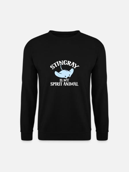Stingrays Manta Rays Ocean Rays - Unisex Sweatshirt - black