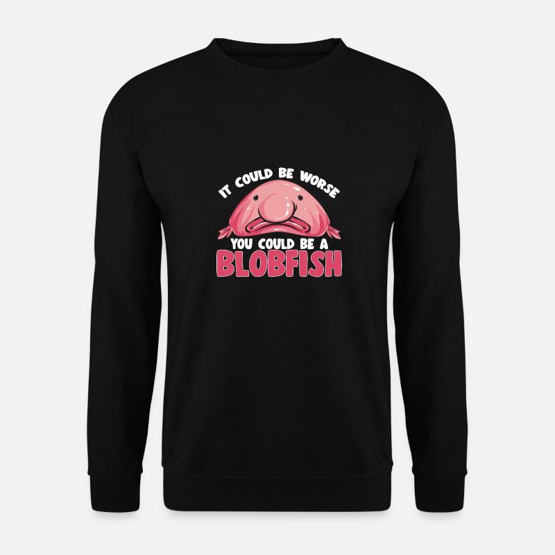 Blobfisch - Unisex Pullover - Schwarz