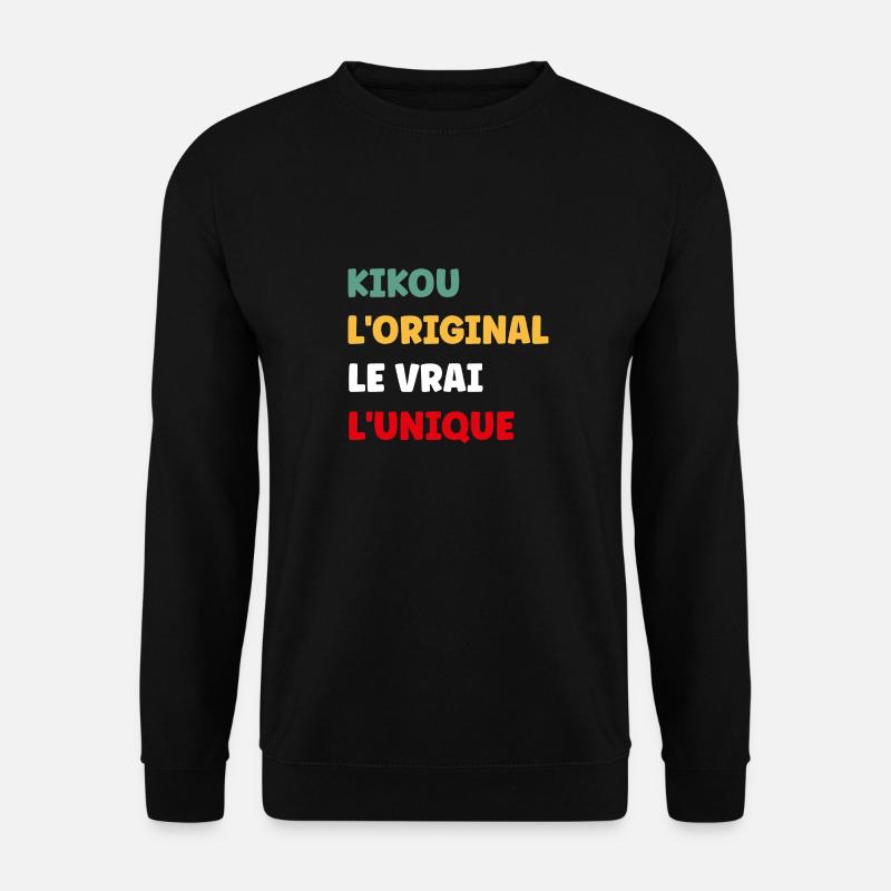 Kikou - Sweat-shirt Unisexe - noir