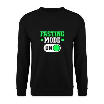 Muslim - Unisex Sweatshirt - black - Front - Alina (178cm) & Michal (187cm)