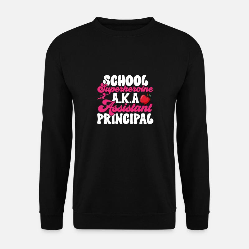 Stellvertretender Schulleiter - Unisex Pullover - Schwarz