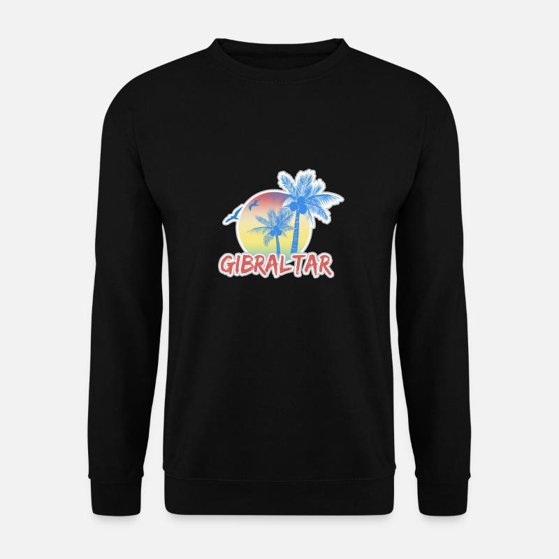 Gibraltar als Urlaub - Unisex Pullover - Schwarz