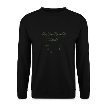 Dart Dartboard Dartpfeil - Unisex Pullover - Schwarz - Vorne - Alina (178cm) & Michal (187cm)