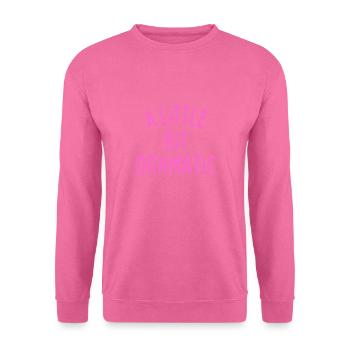 Un peu dramatique - Sweat-shirt Unisexe - rose - Devant