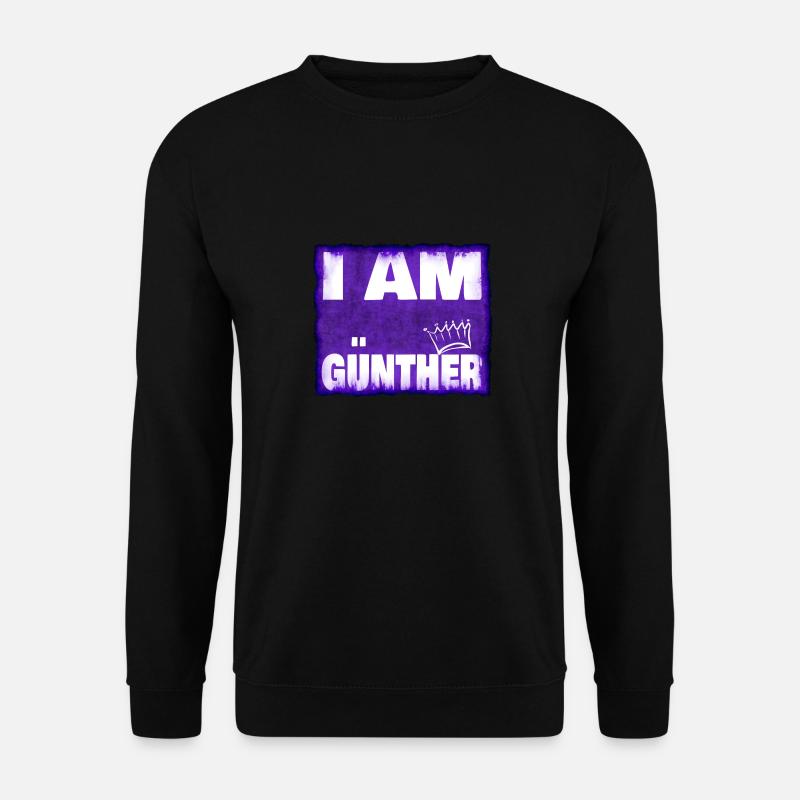 King Günther Name - Unisex Sweatshirt - black